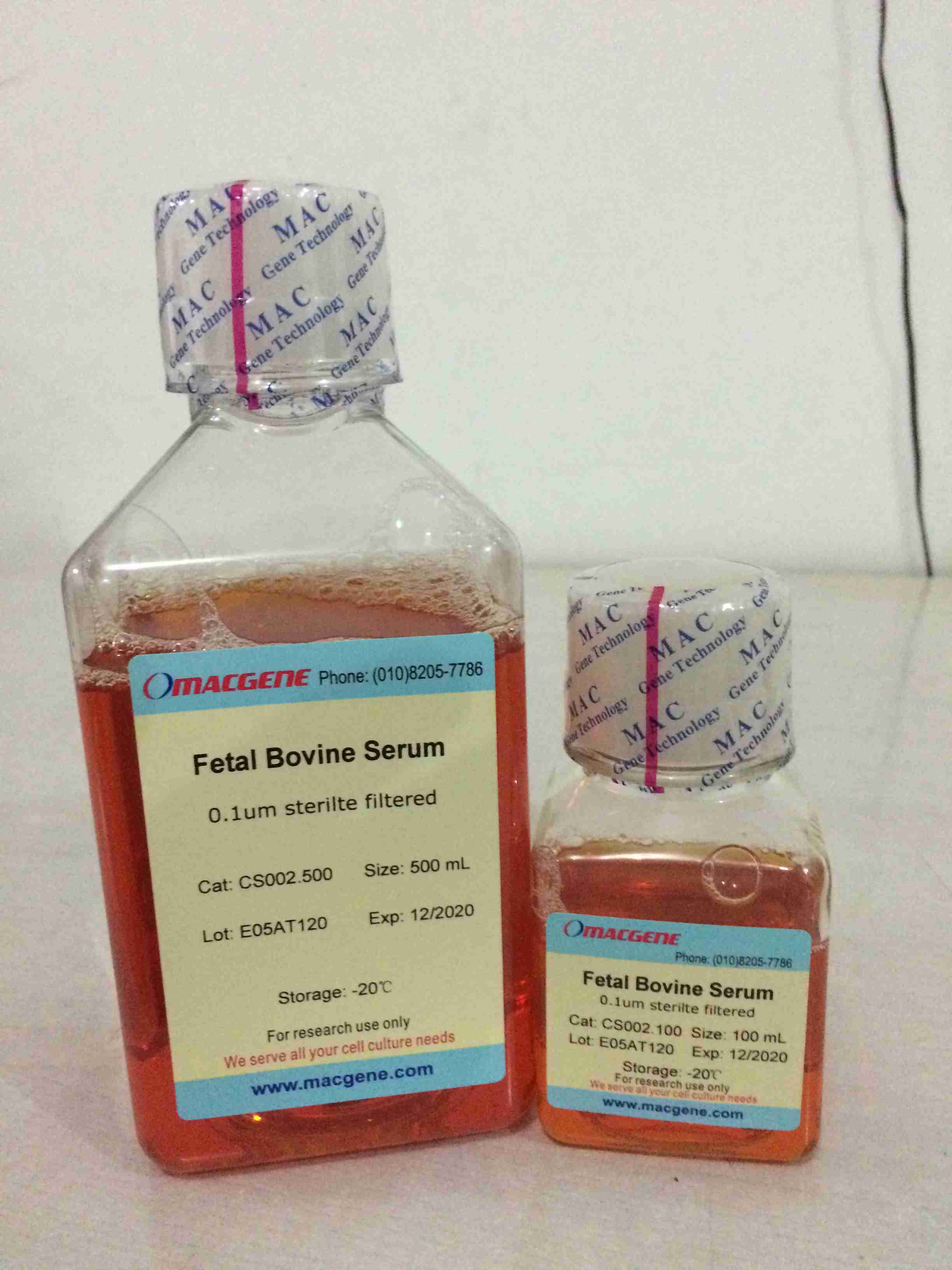 fetal bovine serum(standard) | 中科迈晨(北京)科技有限公司